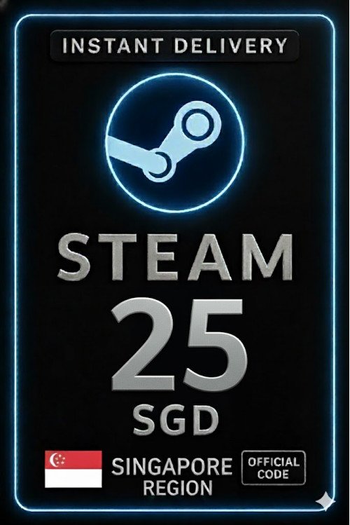 Steam Wallet Code Singapore 25 SGD