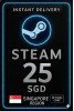 Steam Wallet Code Singapore 25 SGD