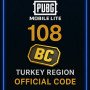Pubg Mobile Lite 108 BC