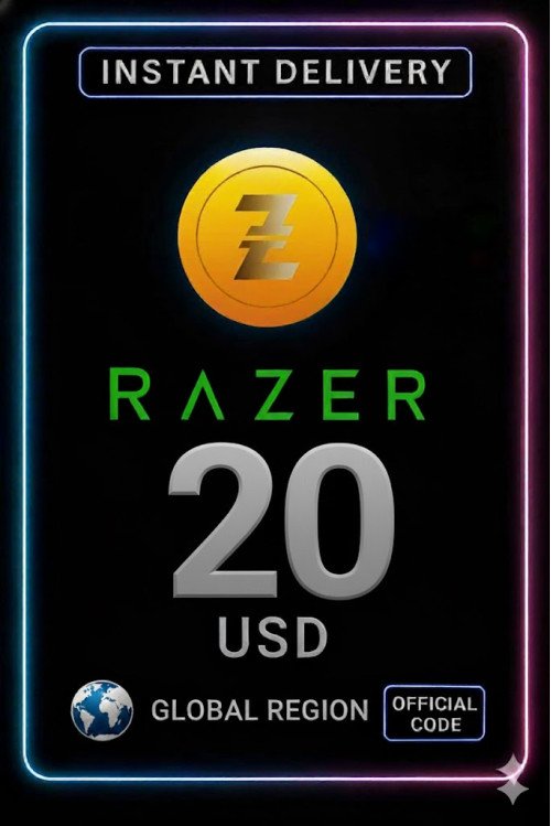 20 USD Razer Gold Global Pin
