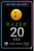 20 USD Razer Gold Global Pin