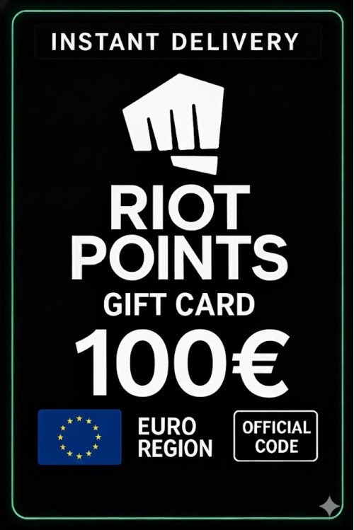 Riot Points 100 Euro Gift Card