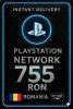 PSN Card Romania - 755 RON