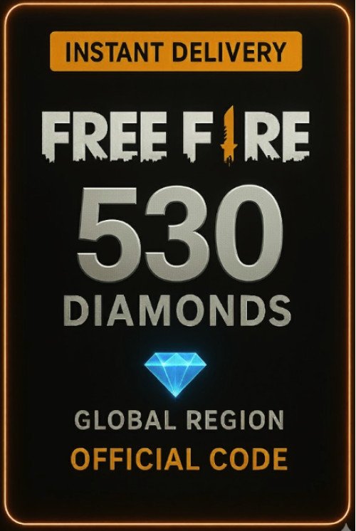 Free Fire 530 + 53 Diamonds ( Global )