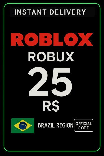 Roblox R$25 Gift Card