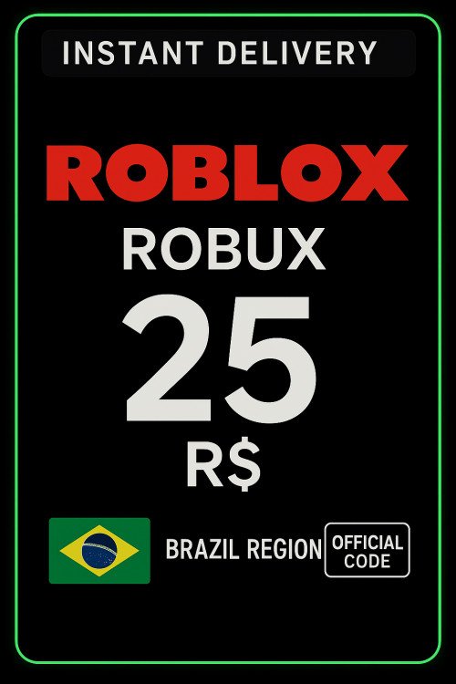 Roblox R$25 Gift Card