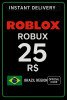 Roblox R$25 Gift Card