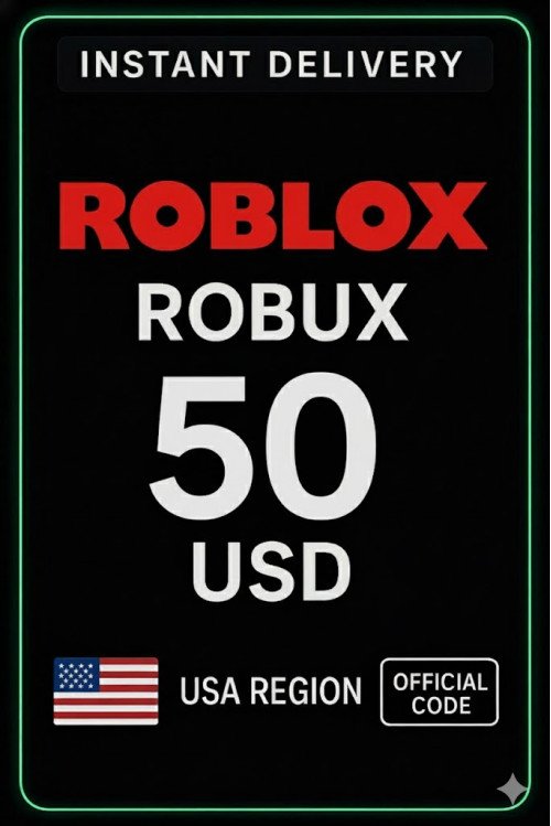 Roblox 50 usd Game Card (US)
