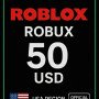 Roblox 50 usd Game Card (US)