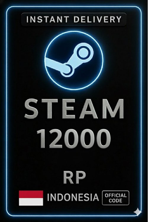 Steam Wallet Code Indonesia Rp 12000