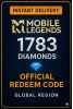 Mobile Legends 1783 Diamond