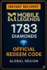Mobile Legends 1783 Diamond