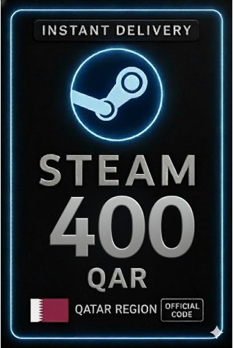 Steam Wallet Code 400 Qatari Riyal