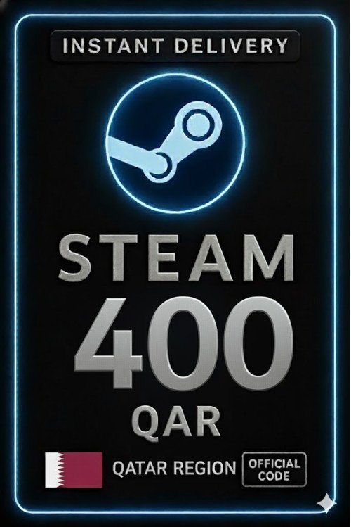 Steam Wallet Code 400 Qatari Riyal
