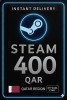 Steam Wallet Code 400 Qatari Riyal