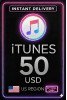 iTunes Gift Card - US$ 50