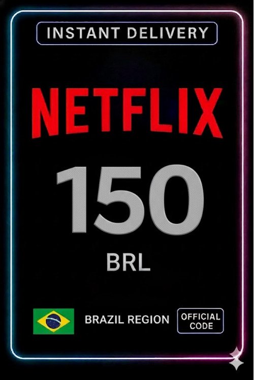 Netflix Gift Card 150 BRL BR