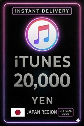 iTunes Gift Card 20000 Yen JP