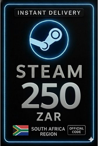 Steam Wallet 250 ZAR - (South Africa)