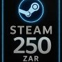 Steam Wallet 250 ZAR - (South Africa)