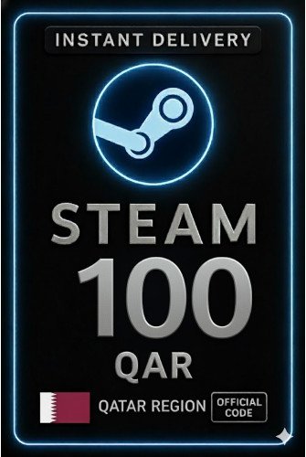 Steam Wallet Code 100 Qatari Riyal