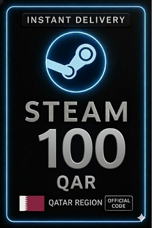 Steam Wallet Code 100 Qatari Riyal