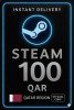 Steam Wallet Code 100 Qatari Riyal