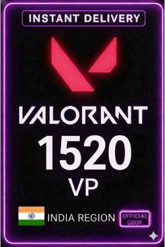 Valorant Points - 1520 VP (India) [Promo]