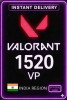 Valorant Points - 1520 VP (India) [Promo]