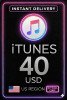 iTunes Gift Card - US$ 40