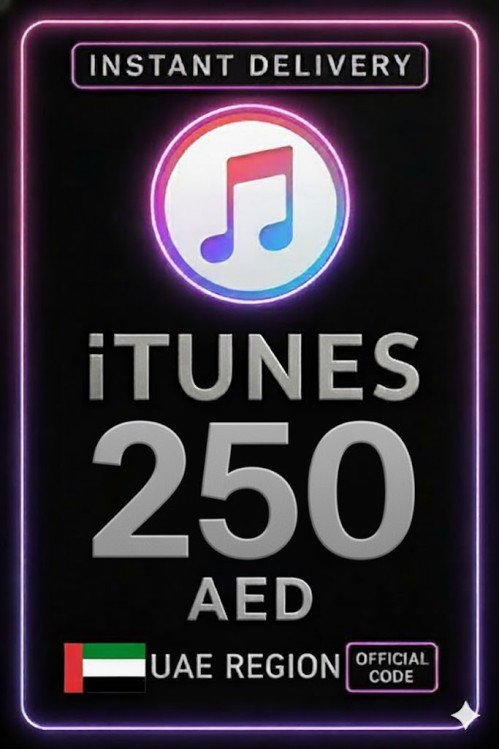iTunes Gift Card 250 AED