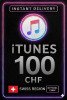 iTunes Gift Card 100 CHF CH