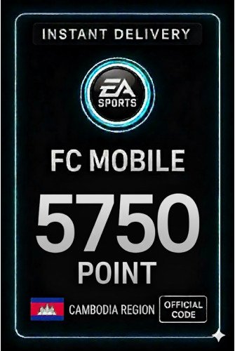 FC Mobile 5750 Points - Cambodia