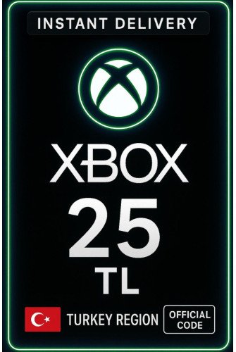 Xbox 25 TL Hediye Kartı ( Türkiye )