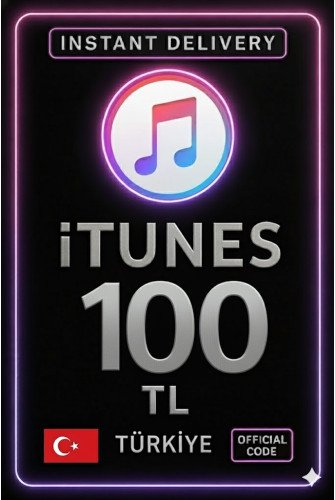 iTunes Hediye Kartı 100 TL Bakiye