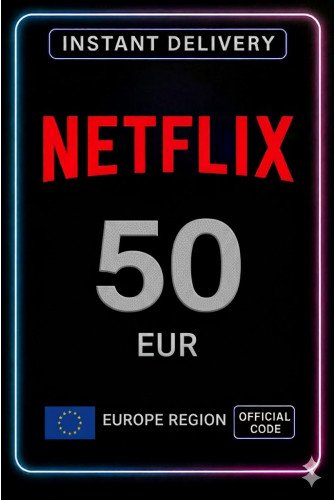 Netflix Gift Card 50 Euro