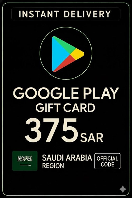 Google Play Gift Card - Saudi Arabia SAR 375