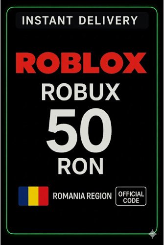 Roblox 50 RON Game Card (RO)