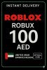 Roblox 100 AED AE