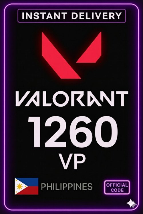 Valorant Points - 1260 VP (Philippines)