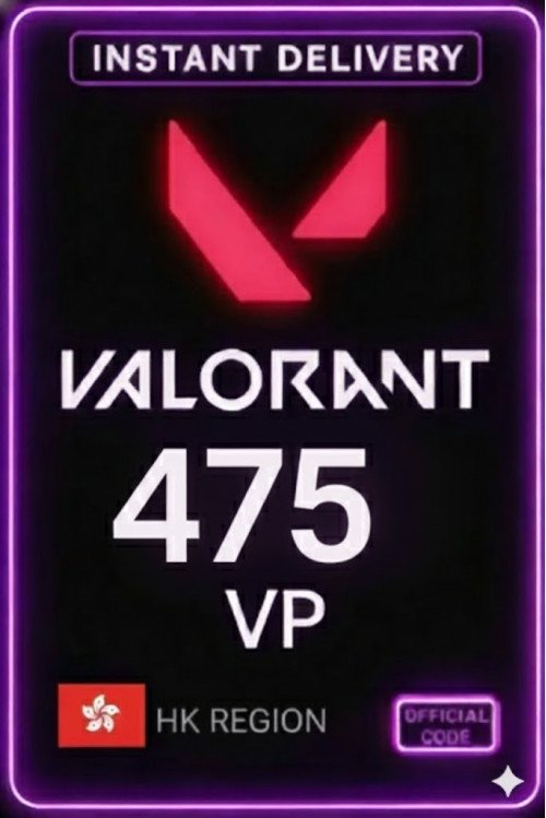 Valorant Points - 475 VP (Hong Kong)