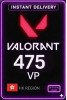 Valorant Points - 475 VP (Hong Kong)