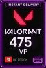 Valorant Points - 475 VP (Hong Kong)