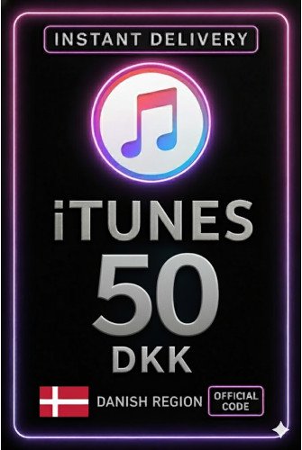 iTunes Gift Card 50 DKK