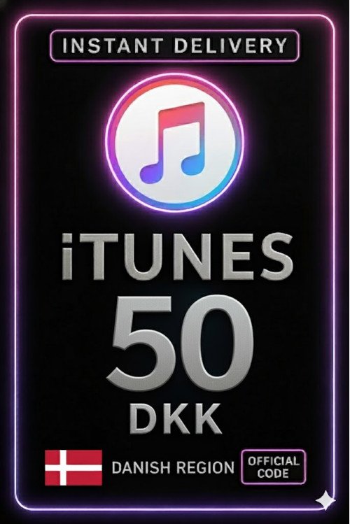 iTunes Gift Card 50 DKK