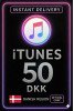 iTunes Gift Card 50 DKK