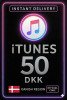 iTunes Gift Card 50 DKK