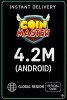 Coin Master 4.2 M Coins (Android Turkey)