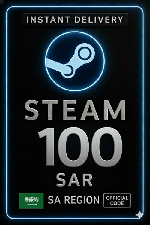 Steam Wallet Code 100 SAR (SA)