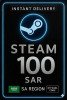 Steam Wallet Code 100 SAR (SA)